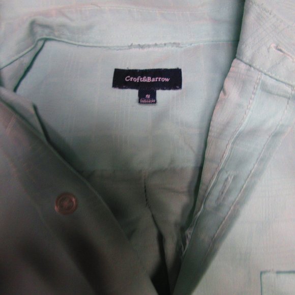 Croft & Barrow Mens Collar Shirt Size SMALL - Picture 3 of 7